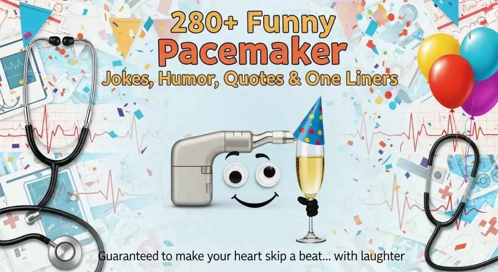 280+ Funny Pacemaker Jokes, Humor, Quotes & One Liners