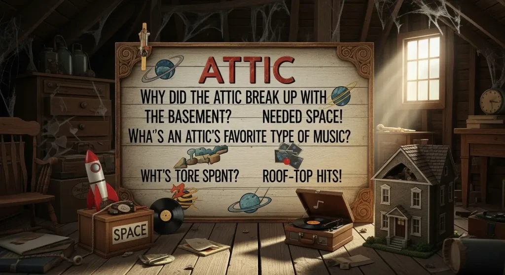 ATTIC Spelling Jokes for Adults