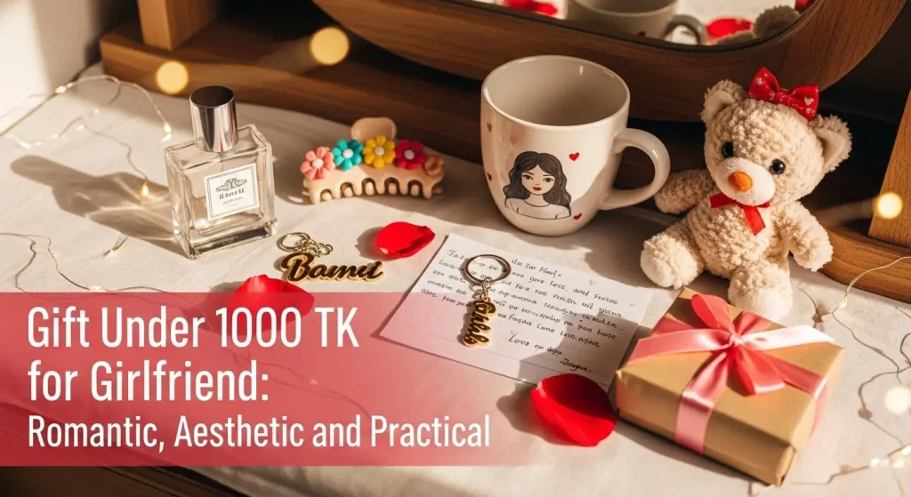 Gift Under 1000 TK for Girlfriend Romantic, Aesthetic, and Practical