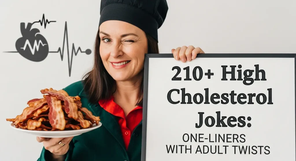 210+ High Cholesterol Jokes One-liners with Adults Twists