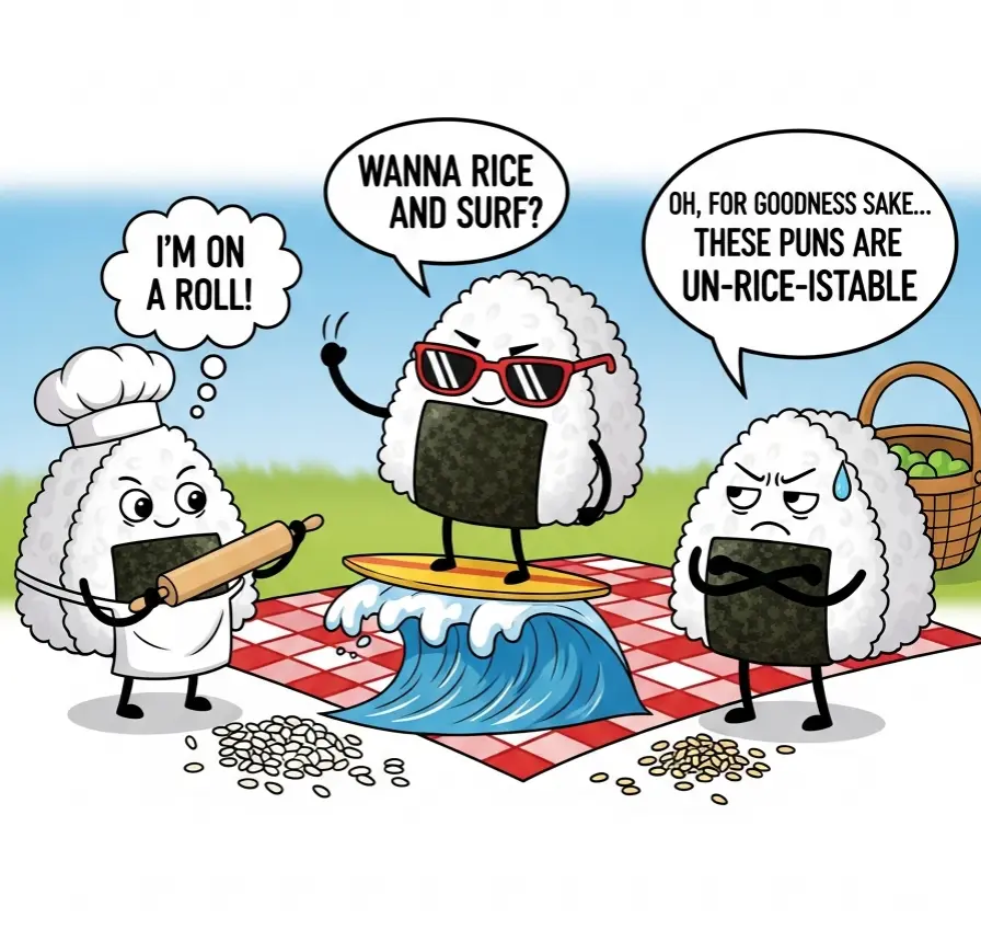 Funny Musubi Puns