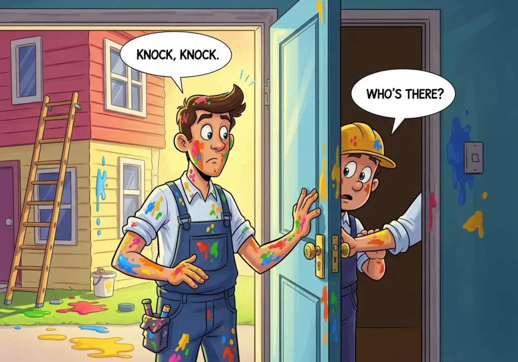 Knock Knock House Painter Jokes