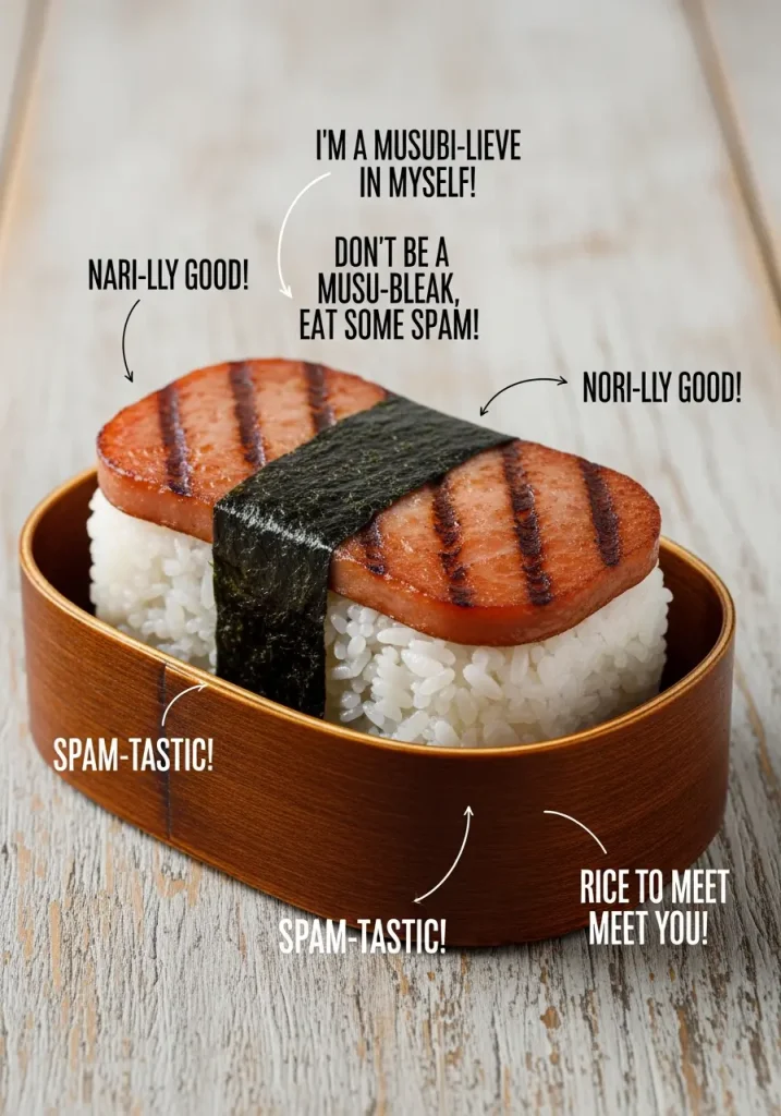 Musubi Puns One Liners