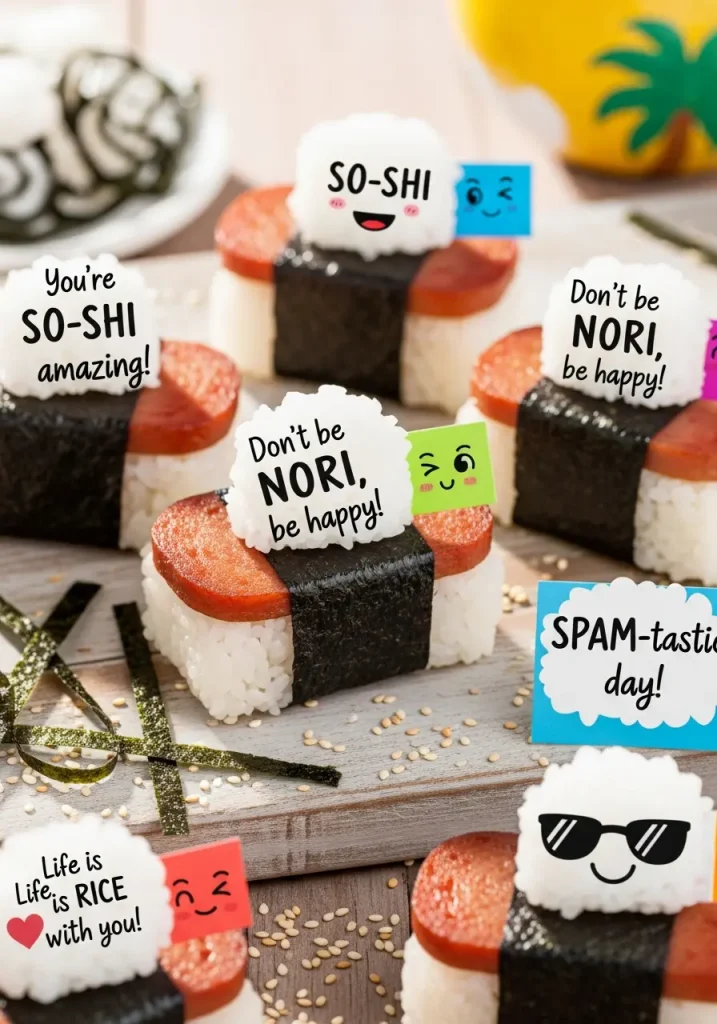 Musubi Puns for Instagram