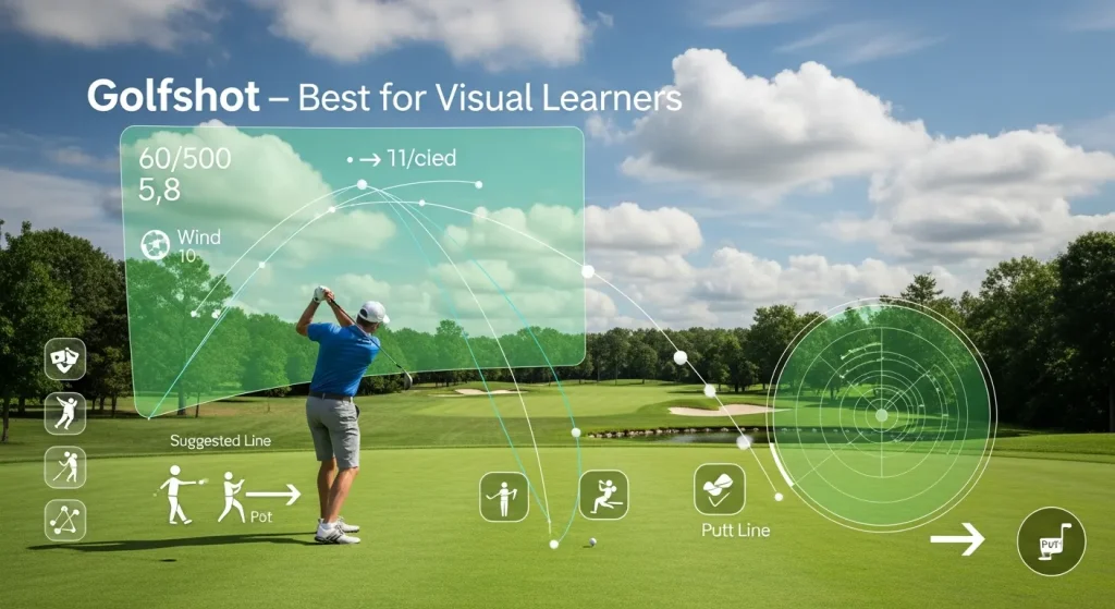 Golfshot – Best for Visual Learners
