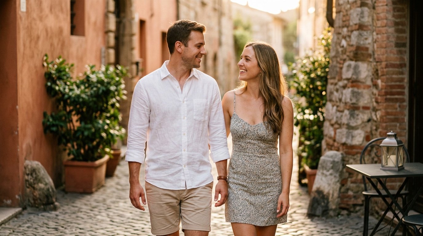 gemini prompt couple golden hour photography style gemini prompt couple technique for authentic sunlit couple photography