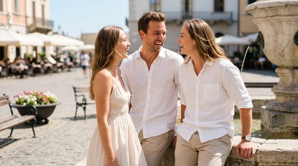 gemini ai ideas for couples showing a natural outdoor portrait