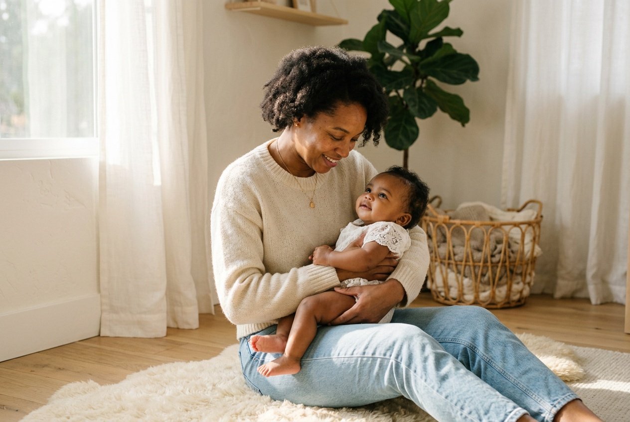 gemini prompt for baby girl photoshoot free result showing soft morning lighting