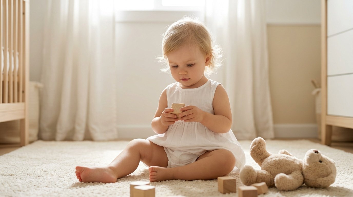 1 year baby girl gemini prompt for nursery photography