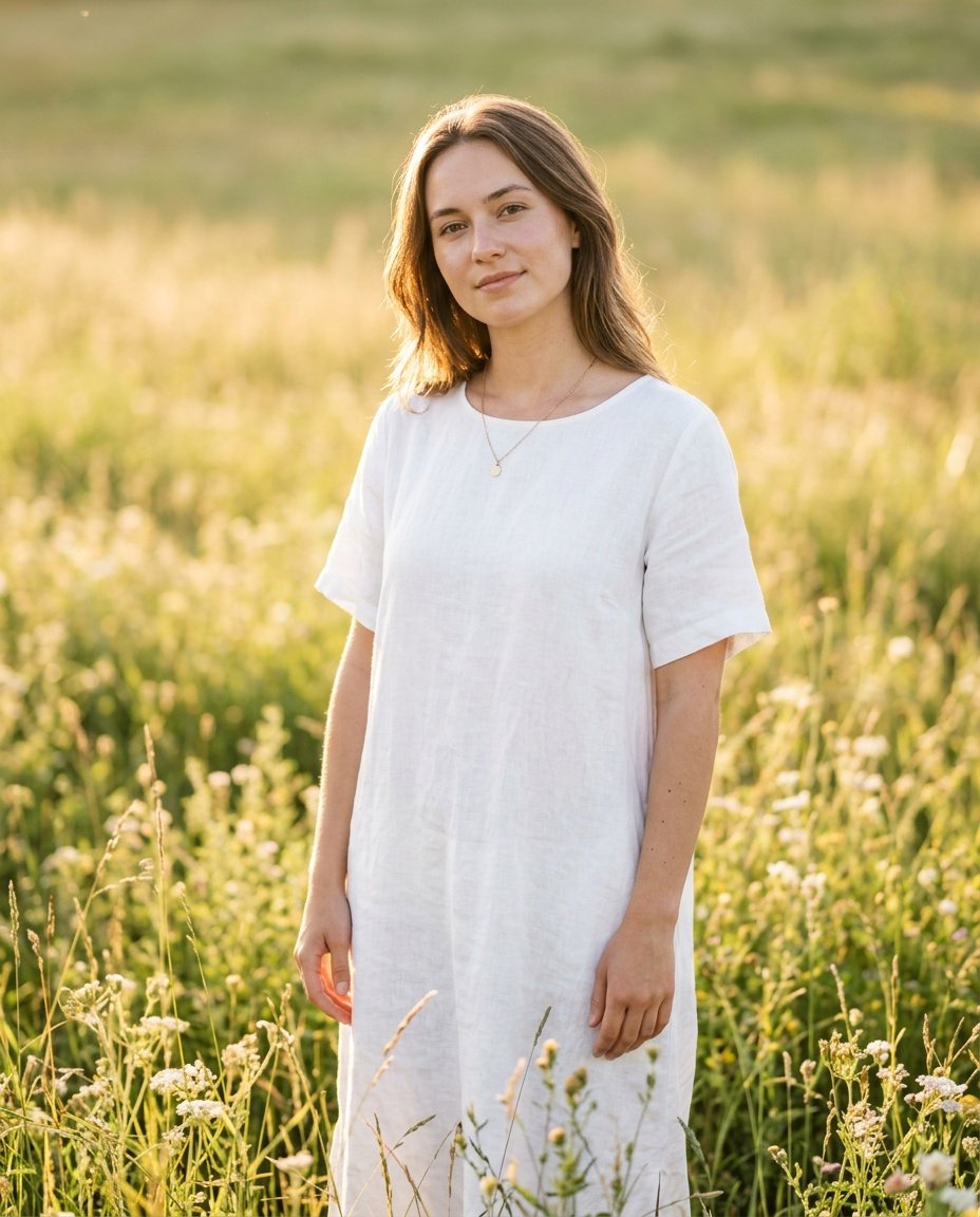 gemini ai photo prompts for girls field portrait technique gemini ai photo prompts for girls result showing a woman in a field