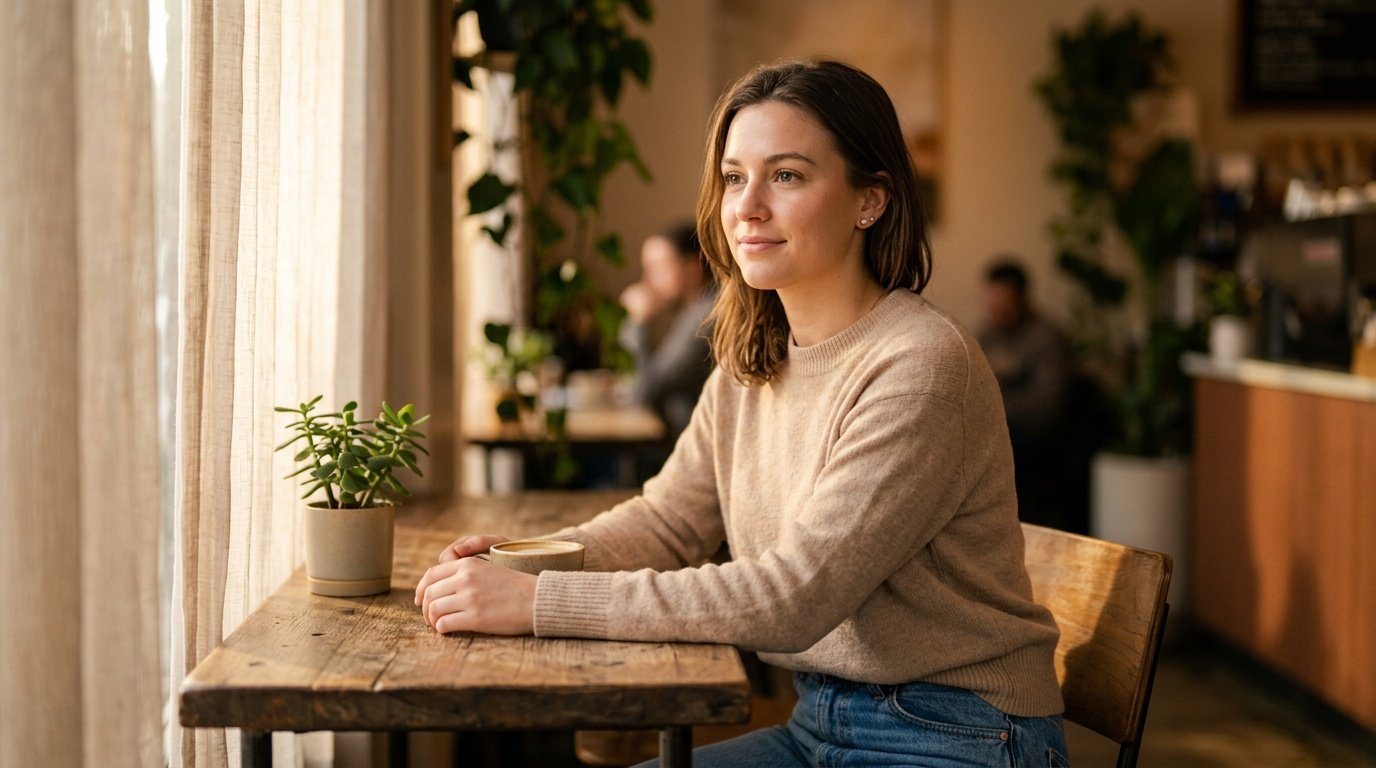 promets gemini editing girl natural light cafe portrait promets gemini editing girl portrait in a cafe setting