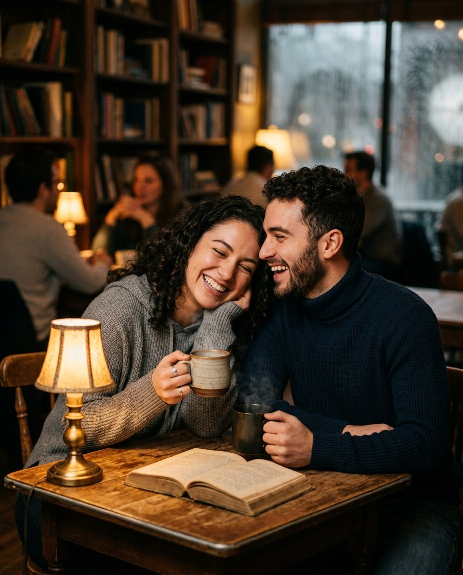 gemini prompts for couples lighting and mood gemini prompts for couples used for coffee shop scene