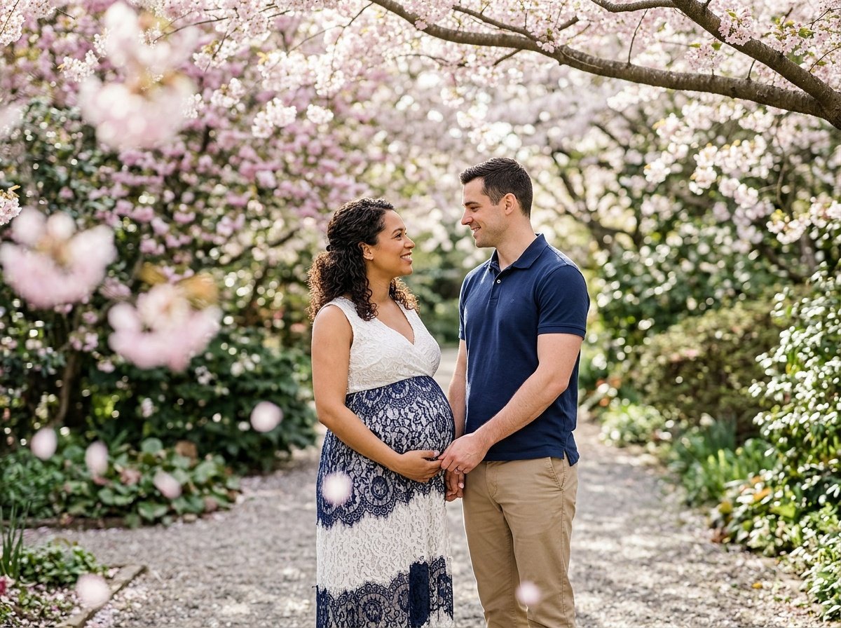 how to make couple photo from two photos in gemini for maternity