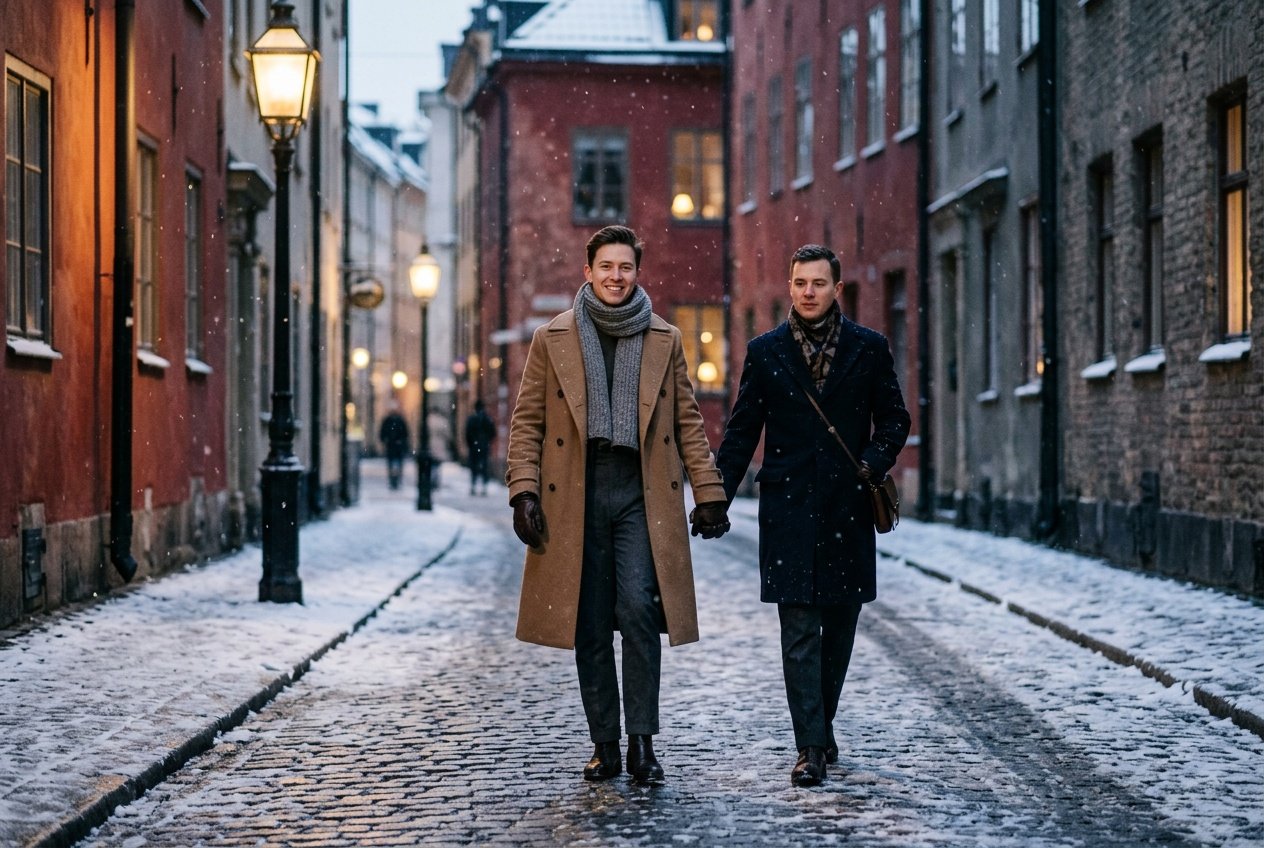 gemini ai prompt couple walking in the city