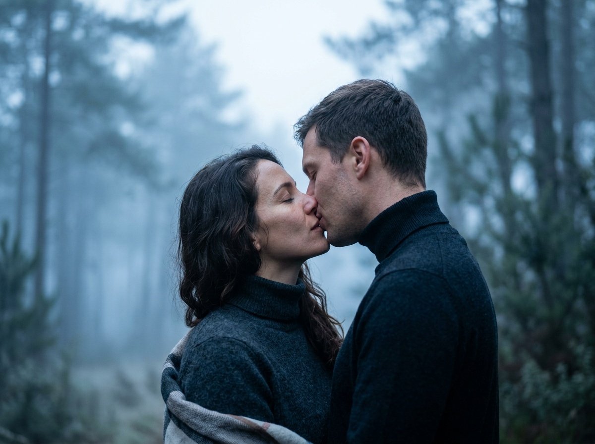 couple kissing prompt for gemini ai free forest edit prompt gemini ai for couple in a misty forest