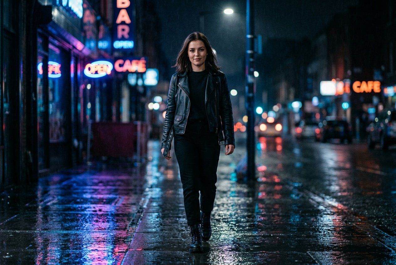 gemini ai prompt photo edit girl night style gemini ai prompt photo edit girl on rainy street