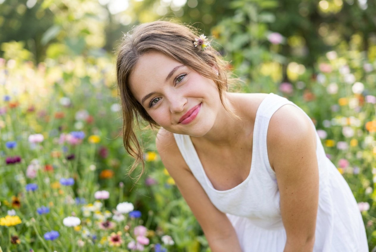 gemini nano banana girly makeup prompts floral garden aesthetic gemini nano banana girly makeup prompts for soft youthful look