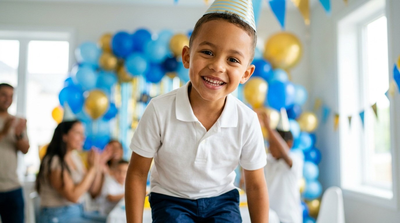 gemini birthday prompt for boy 6 years used for birthday portrait