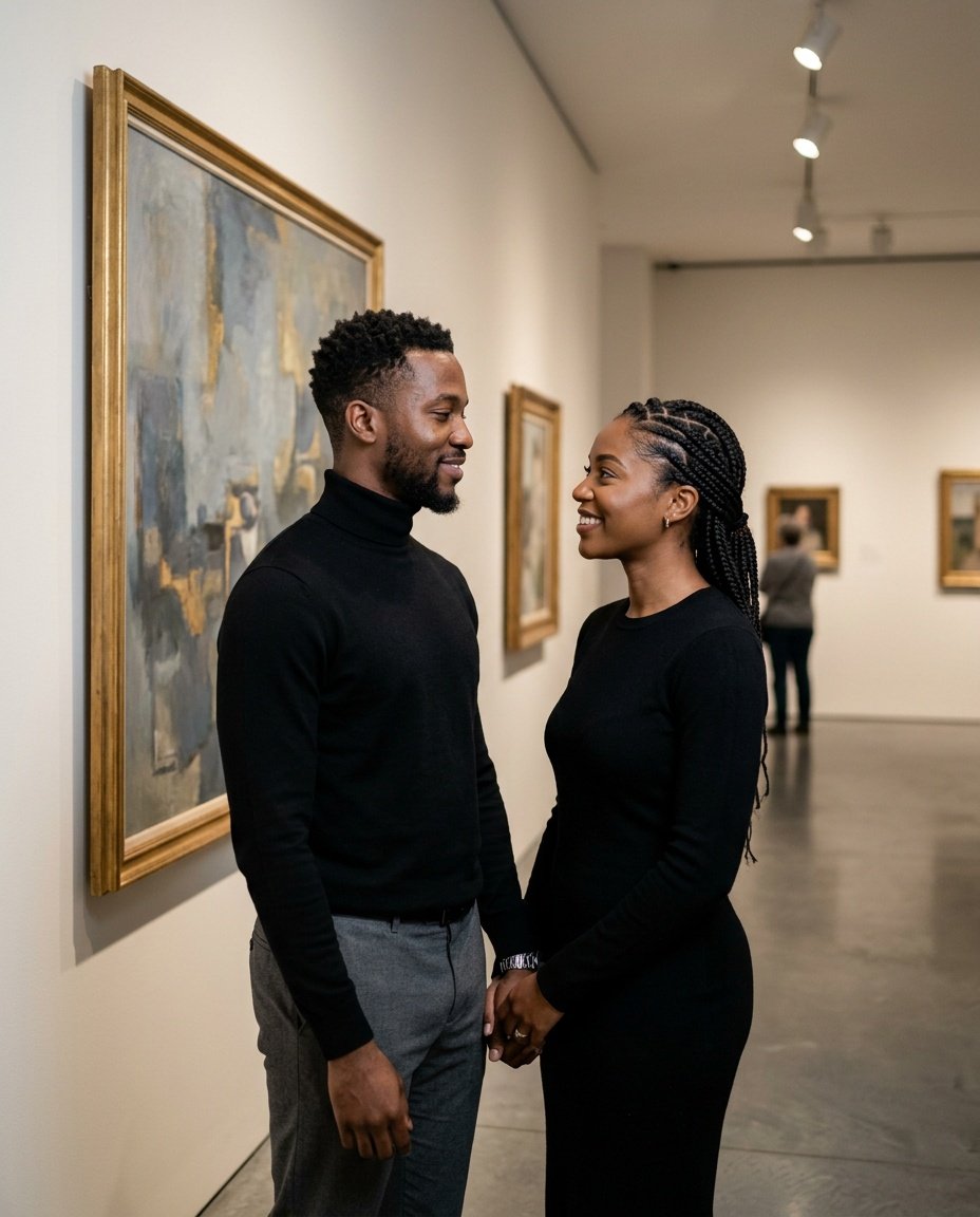 prompt for gemini ai couple art gallery portrait prompt for gemini ai couple in art gallery setting