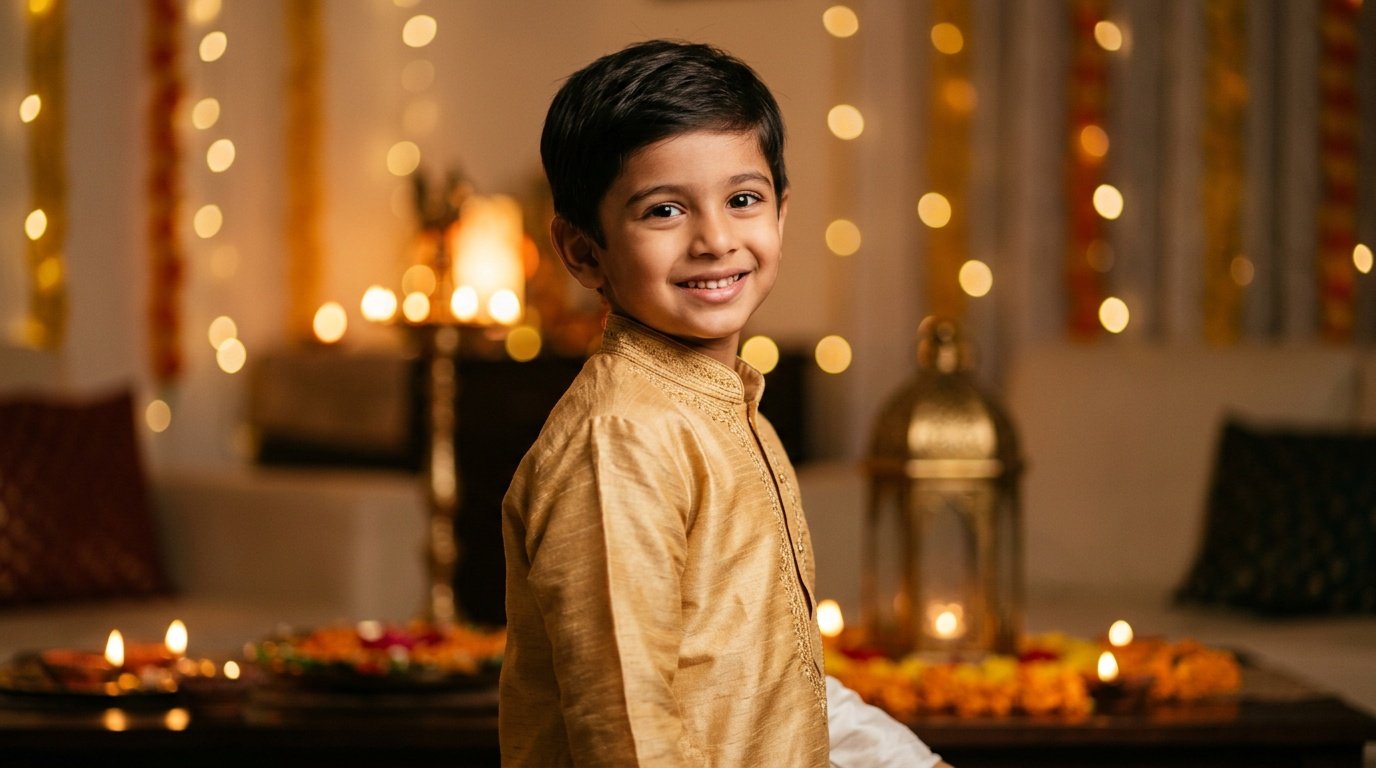 diwali prompt for gemini baby boy used in conclusion for final results