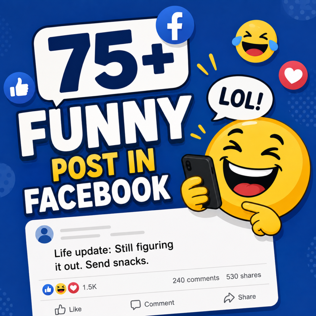 75+ Funny Post in Facebook